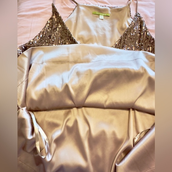 Gianni Bini Sequined Top - Large - Picture 3 of 4